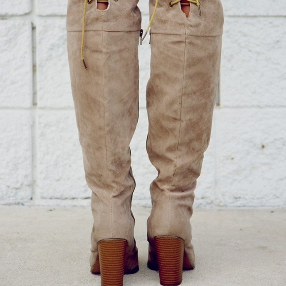 shophopes.com Shoes - Alwayz Jamming Boots: Taupe